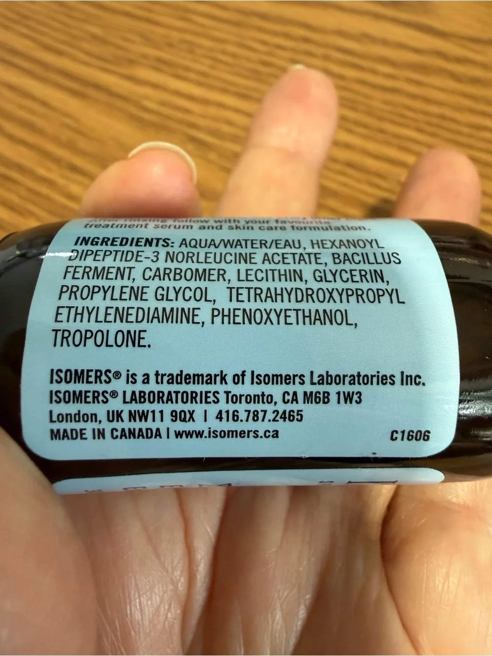 Isomers Duo Eye Treatment - Fast Lift Serum & Eye Peel Exfoliate & Renew 1 oz ea